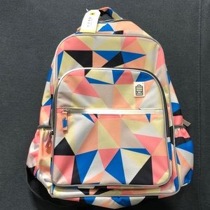 Multicolored Laptop backpack NWT